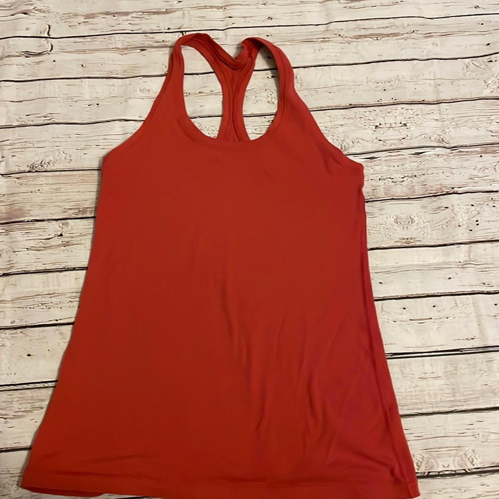 lululemon Cool Racerback Brick Red Size 10